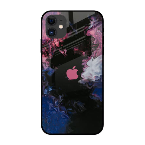 Smudge Brush Glossy case for iPhone 12