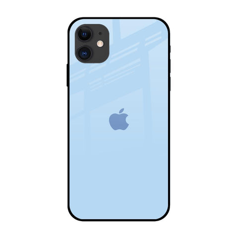 Pastel Sky Blue Glossy Case for iPhone 12