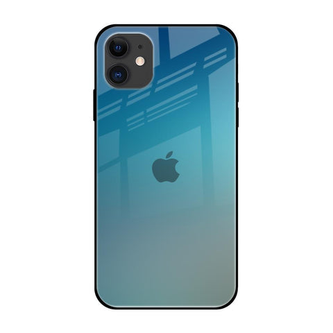 Sea Theme Gradient Glossy Case for iPhone 12