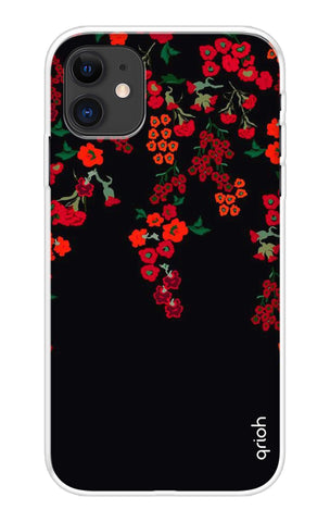 Floral Deco Soft Cover For iPhone 12