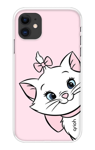 Cute Kitty Soft Cover For iPhone 12