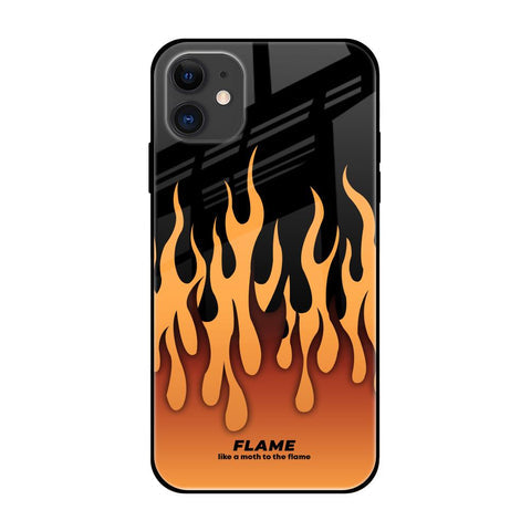 Fire Flame Glossy Case for iPhone 12 mini