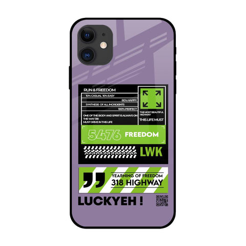 Run & Freedom Glossy Case for iPhone 12 mini