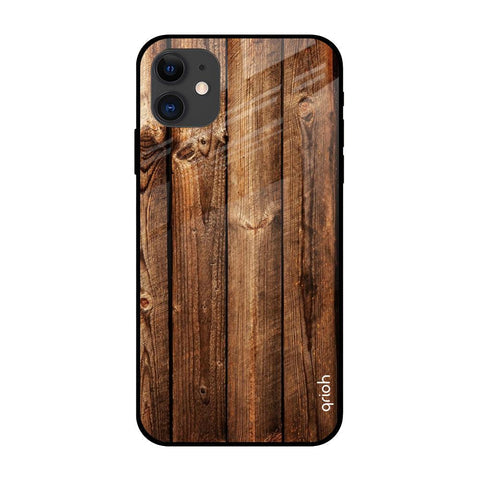 Timber Printed Glossy case for iPhone 12 mini