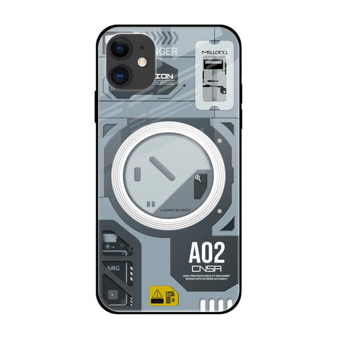 Modern Technology Glossy Case for iPhone 12 mini