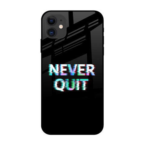 Never Quit Glossy Case For iPhone 12 mini