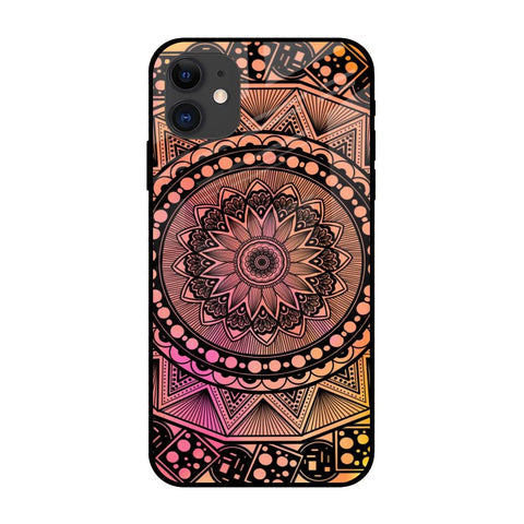 Floral Mandala Glossy Case for iPhone 12 mini