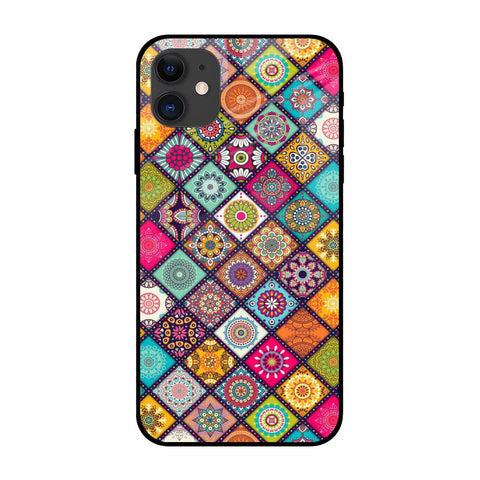 Multicolor Mandala Glossy Case for iPhone 12 mini