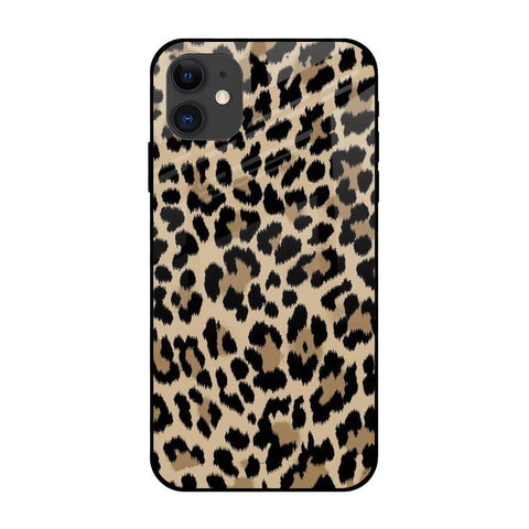 Leopard Seamless Glossy Case For iPhone 12 mini