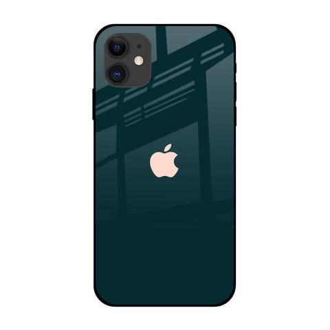 Hunter Green Glossy Case For iPhone 12 mini