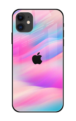Colorful Waves Glossy case for iPhone 12 mini