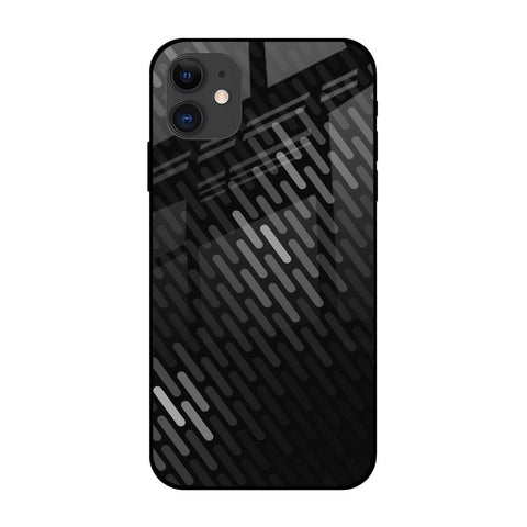 Dark Abstract Pattern Glossy Case For iPhone 12 mini