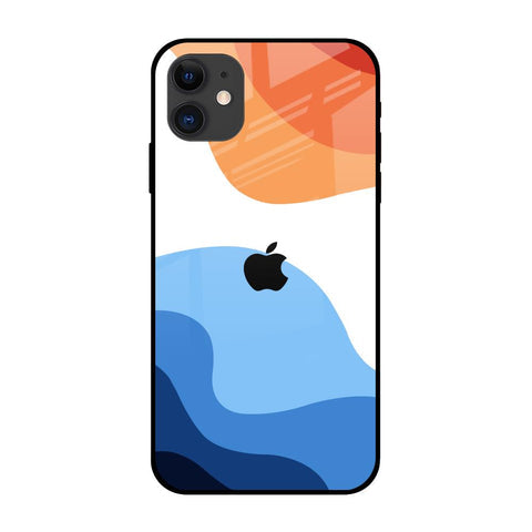 Wavy Color Pattern Glossy Case for iPhone 12 mini