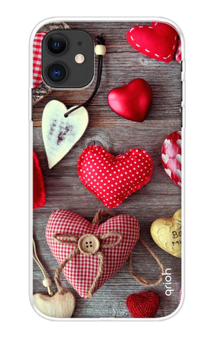 Valentine Hearts Soft Cover for iPhone 12 mini
