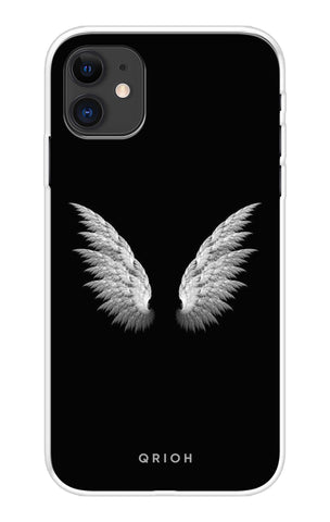 White Angel Wings Soft Cover for iPhone 12 mini