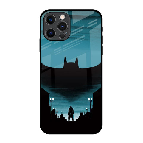 Cyan Bat Glossy Case for iPhone 12 Pro