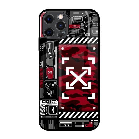 Technology Art Glossy Case for iPhone 12 Pro