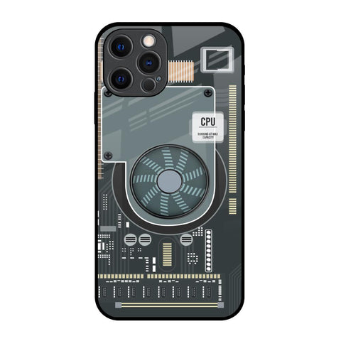 Motherboard Circuit Glossy Case for iPhone 12 Pro