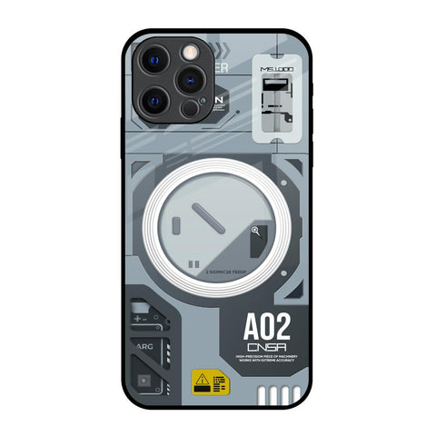 Modern Technology Glossy Case for iPhone 12 Pro