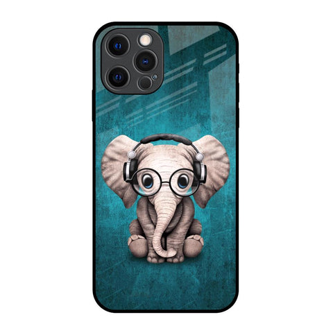 Adorable Baby Elephant Glossy Case For iPhone 12 Pro