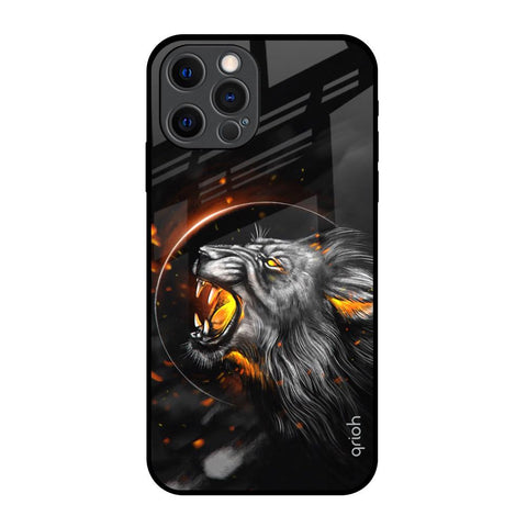 Aggressive Lion Glossy Case for iPhone 12 Pro