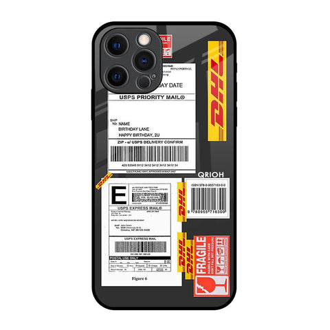 Cool Barcode Label Glossy Case For iPhone 12 Pro