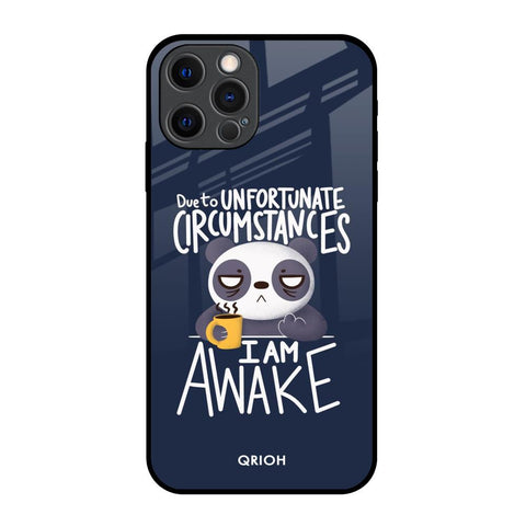 Struggling Panda Glossy Case for iPhone 12 Pro