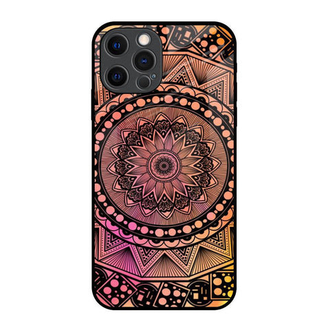 Floral Mandala Glossy Case for iPhone 12 Pro