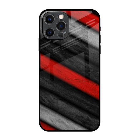 Soft Wooden Texture Glossy Case for iPhone 12 Pro