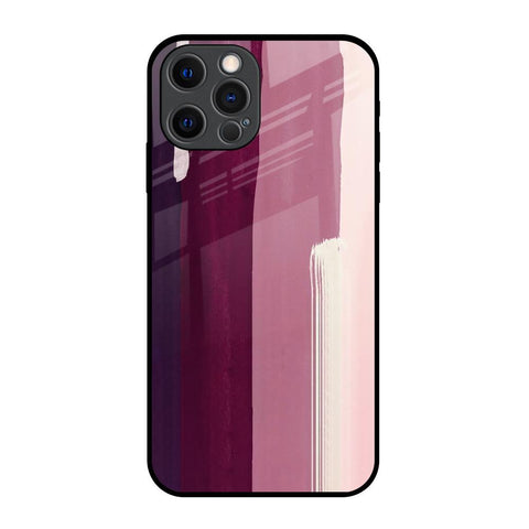 Brush Stroke Art Glossy Case for iPhone 12 Pro