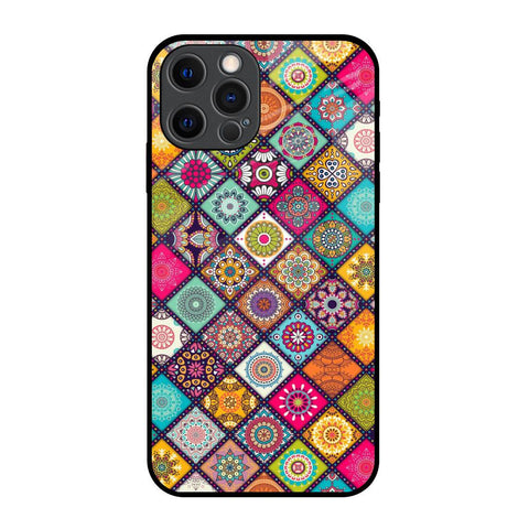 Multicolor Mandala Glossy Case for iPhone 12 Pro