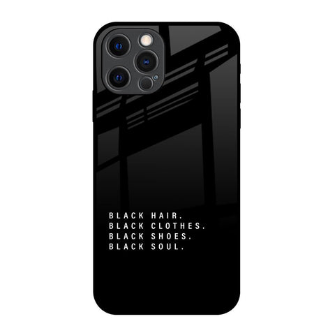 Black Soul Glossy Case for iPhone 12 Pro