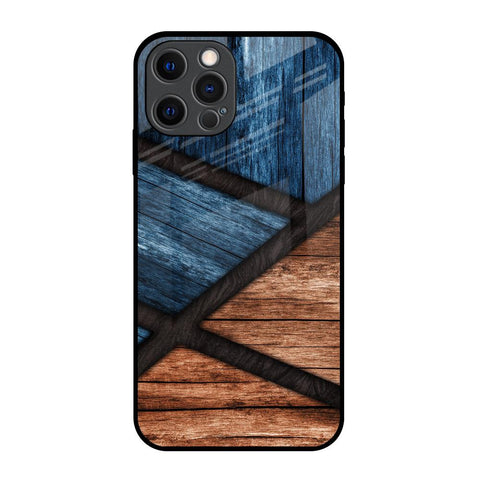 Wooden Tiles Glossy Case for iPhone 12 Pro