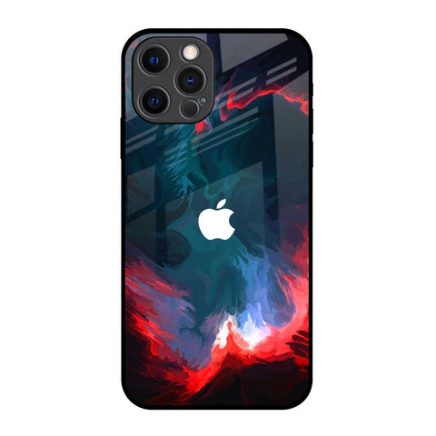 Brush Art Glossy Case For iPhone 12 Pro