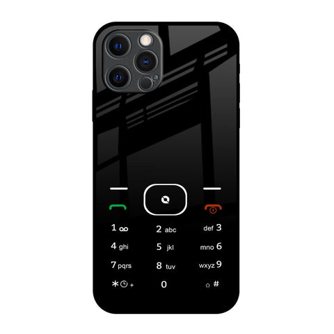 Classic Keypad Pattern Glossy Case for iPhone 12 Pro Max