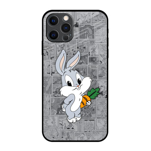 Cute Baby Bunny Glossy Case for iPhone 12 Pro Max