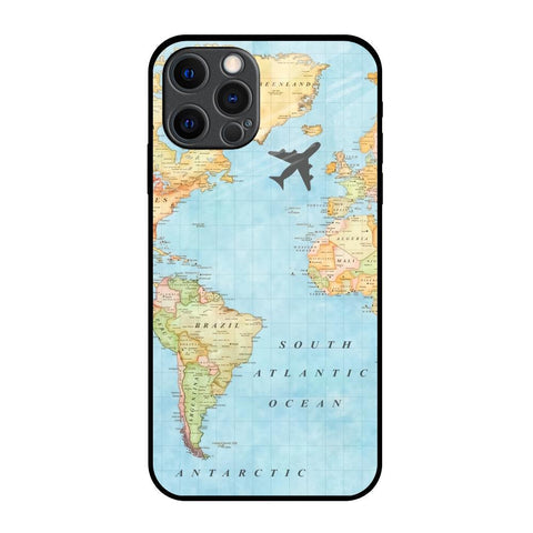 Travel Map Glossy Case for iPhone 12 Pro Max
