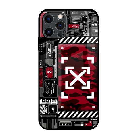 Technology Art Glossy Case for iPhone 12 Pro Max
