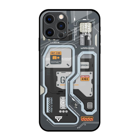 Retro Futuristic Glossy Case for iPhone 12 Pro Max