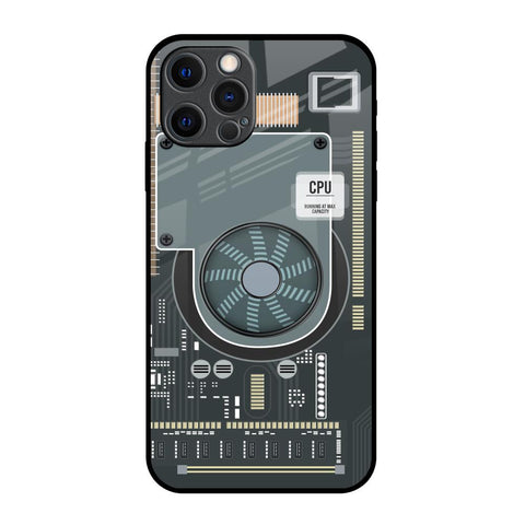 Motherboard Circuit Glossy Case for iPhone 12 Pro Max