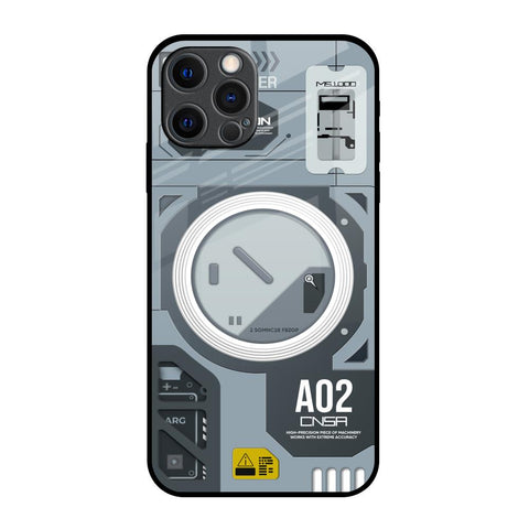 Modern Technology Glossy Case for iPhone 12 Pro Max