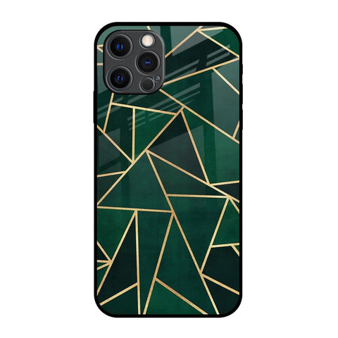 Abstract Green Glossy Case For iPhone 12 Pro Max