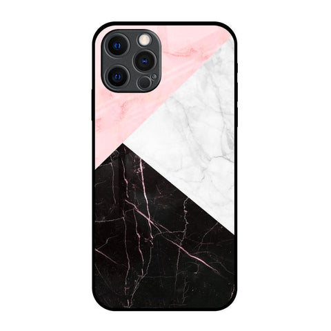 Marble Collage Art Glossy Case For iPhone 12 Pro Max