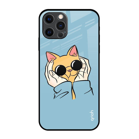 Adorable Cute Kitty Glossy Case For iPhone 12 Pro Max