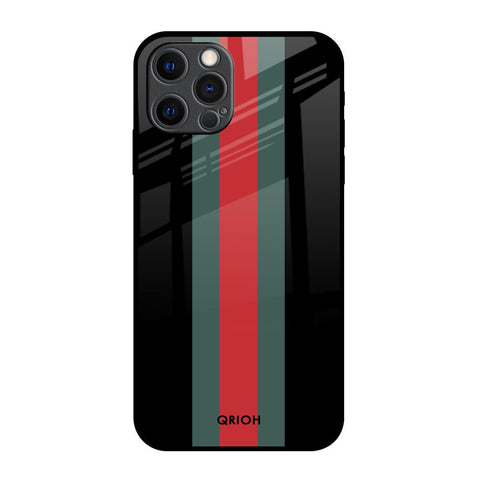 Vertical Stripes Glossy Case for iPhone 12 Pro Max