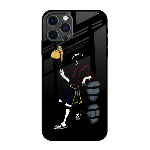 Luffy Line Art Glossy Case for iPhone 12 Pro Max