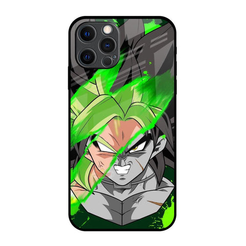 Anime Green Splash Glossy Case for iPhone 12 Pro Max