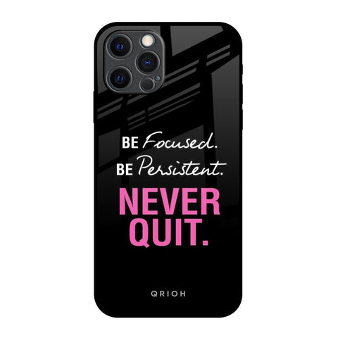 Be Focused Glossy Case for iPhone 12 Pro Max