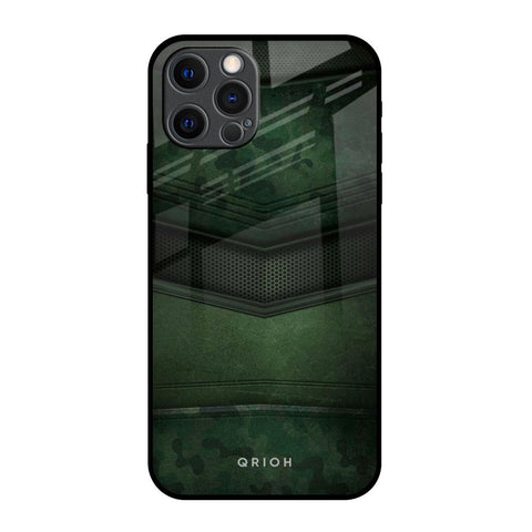 Green Leather Glossy Case for iPhone 12 Pro Max