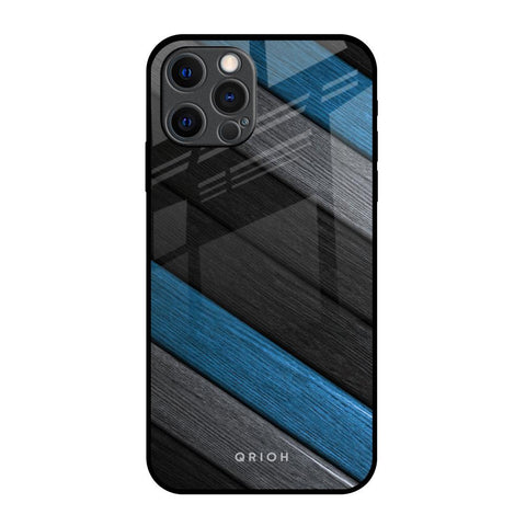 Multicolor Wooden Effect Glossy Case for iPhone 12 Pro Max